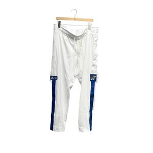 Adidas Kansas‎ Jayhawks KU Basketball NCAA Men Tear Away Pants SZ L +4